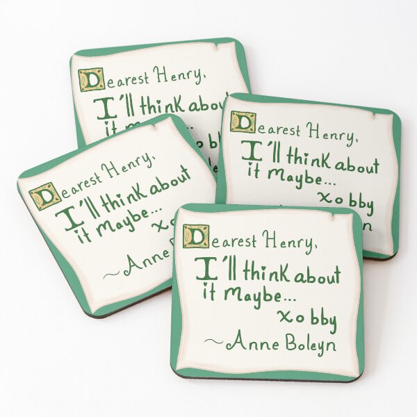 Item preview, Anne Boleyn's Letter (Six the Musical) designed and sold by BadgertheBagel.