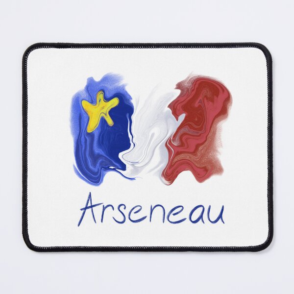 Item preview, Acadian Flag pastel liquid Arseneau - Drapeau acadien liquide pastel Arseneau designed and sold by ColoursOfFrance.
