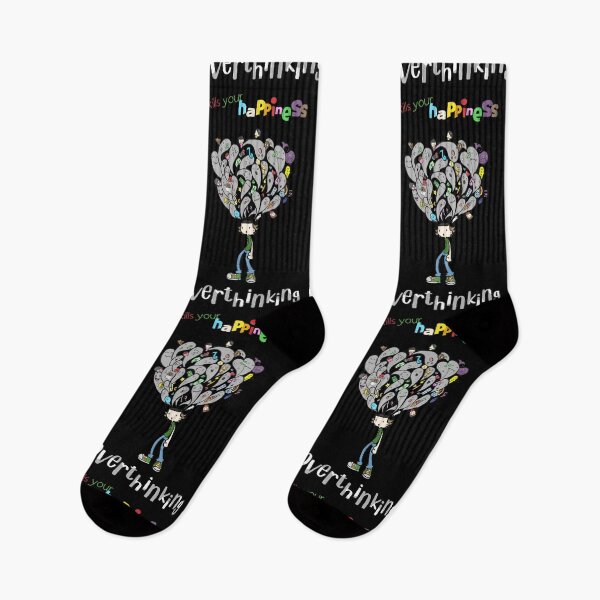 Item preview, Overthinking kills your happiness_1 designed and sold by mrGoodwin90.