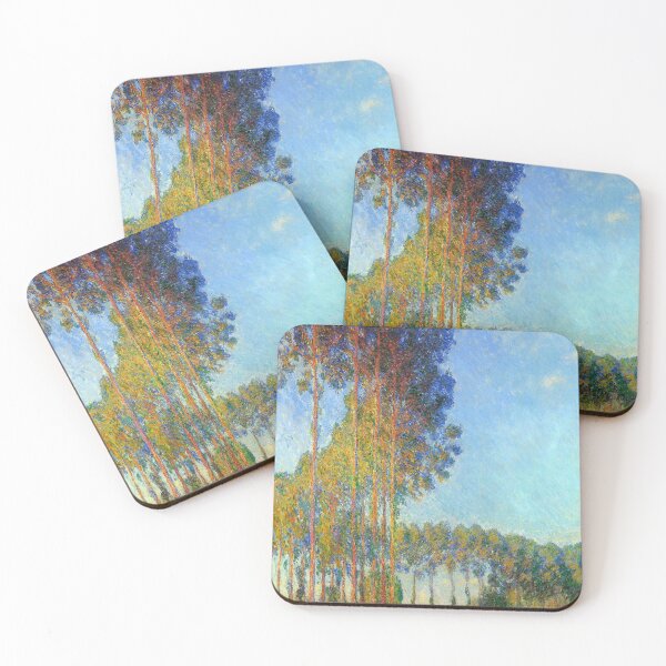 Item preview, Claude Monet's Poplars on the Banks of the River Epte, Seen from the Marsh designed and sold by mosfunky.