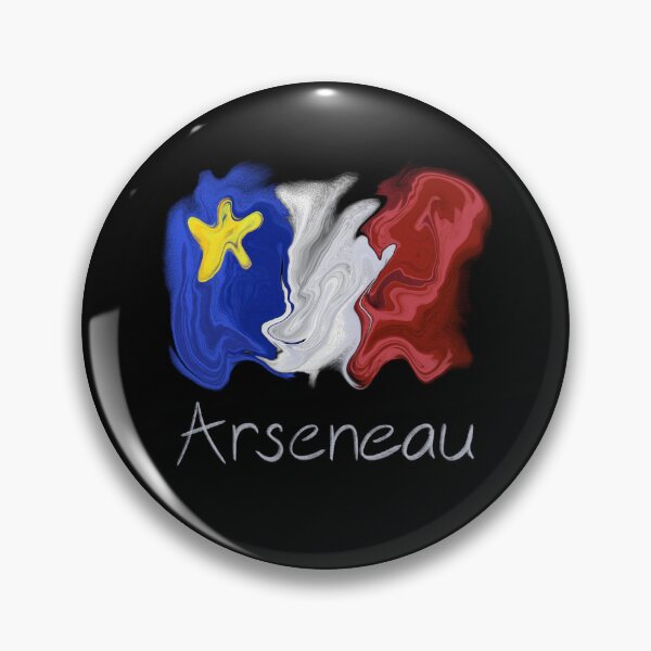 Item preview, Acadian Flag pastel liquid Arseneau - Drapeau acadien liquide pastel Arseneau  designed and sold by ColoursOfFrance.