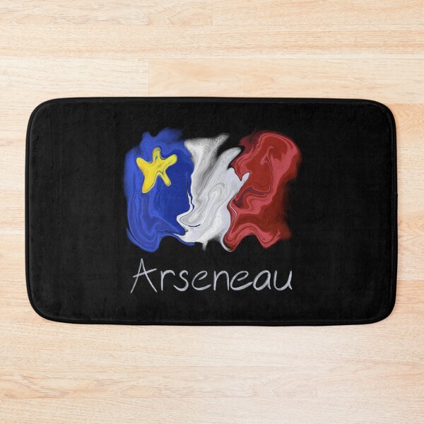 Item preview, Acadian Flag pastel liquid Arseneau - Drapeau acadien liquide pastel Arseneau  designed and sold by ColoursOfFrance.