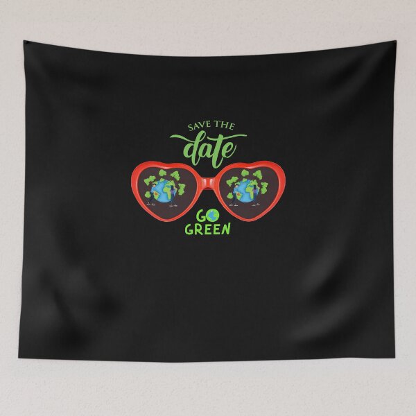 Item preview, Go green save the date designed and sold by KokoDesigns145.