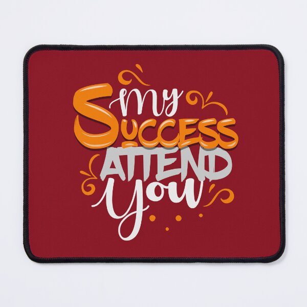 Item preview, My Success Attend You,family quotes,Lettering typography,motivational quotes,motivational saying,inspiration,positive energy designed and sold by comeonyassine21.