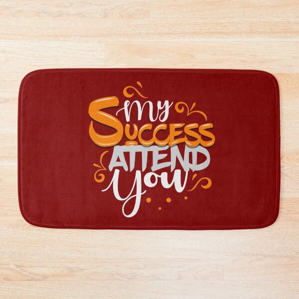 Item preview, My Success Attend You,family quotes,Lettering typography,motivational quotes,motivational saying,inspiration,positive energy designed and sold by comeonyassine21.