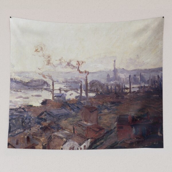 Item preview, Claude Monet's General View of Rouen from St. Catherines Bank designed and sold by mosfunky.