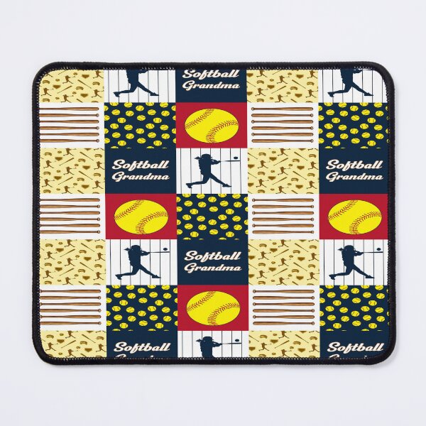 Item preview, Softball Grandma - Patchwork Ball designed and sold by chanchan79.