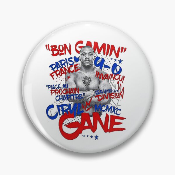Item preview, Bon Gamin Stiker - Bon Gamin Paris France Ciryl Gane Tshirt designed and sold by sangeis.