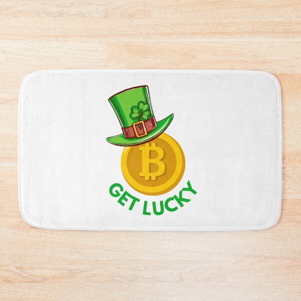 Item preview, Get Lucky | Crypto St Patrick | Happy St Patrick's Day | White designed and sold by Nepaz-Designs.