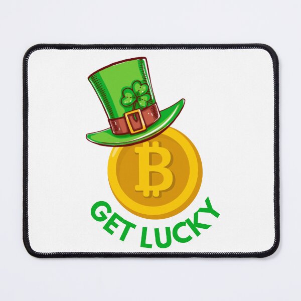Item preview, Get Lucky | Crypto St Patrick | Happy St Patrick's Day | White designed and sold by Nepaz-Designs.