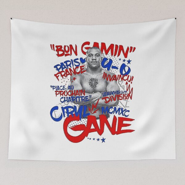 Item preview, Bon Gamin Stiker - Bon Gamin Paris France Ciryl Gane Tshirt designed and sold by sangeis.