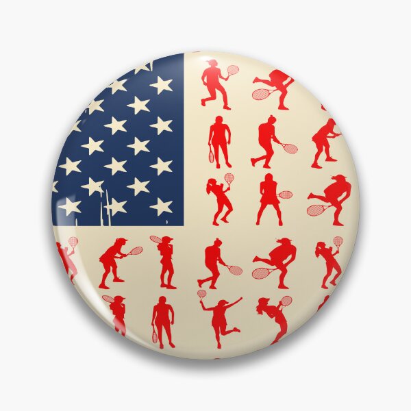 Item preview, TENNIS AMERICAN FLAG designed and sold by chanchan79.