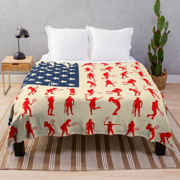 Item preview, TENNIS AMERICAN FLAG designed and sold by chanchan79.