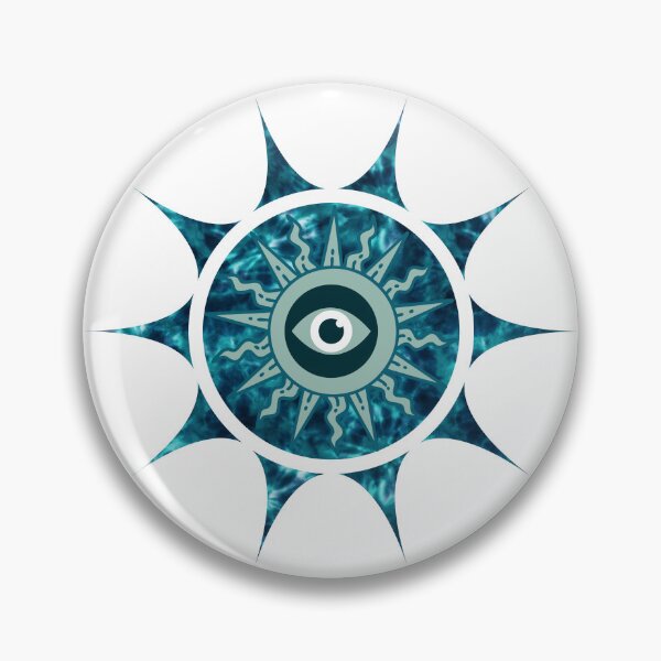 Item preview, Abstract Tie Dye Star Evil Eye Celestial Sun designed and sold by OnyxMoonDesigns.