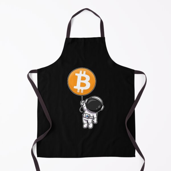 Item preview, Astronaut Holding Rising Bitcoin Balloon Crypto Design T-Shirt designed and sold by beyllawrube.