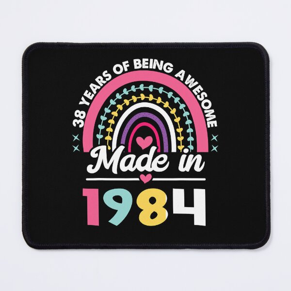 Item preview, 38 Years Old Gifts 38th Birthday Born in 1984 Women Girls T-Shirt designed and sold by neavedvgur.