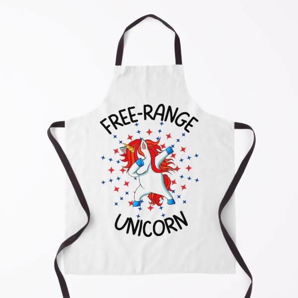 Item preview, Free range unicorn, Fun print for people who like freedom, dabbing unicorns and being awesome designed and sold by Auntieck.