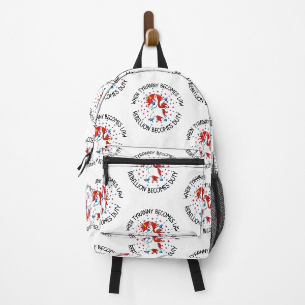 Item preview, When tyranny becomes law rebellion becomes duty, Fun print for people who like freedom, dabbing unicorns and being awesome designed and sold by Auntieck.