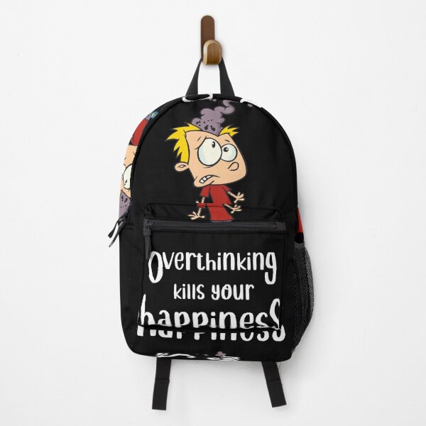 Item preview, Overthinking Kills Your Happiness_4 (black) designed and sold by mrGoodwin90.