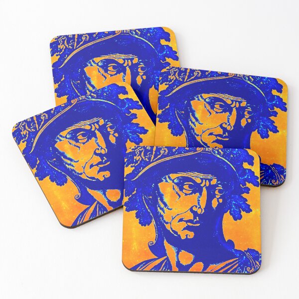 Item preview, Julius Caesar Pop Art Orange and Blue designed and sold by PositiveE.