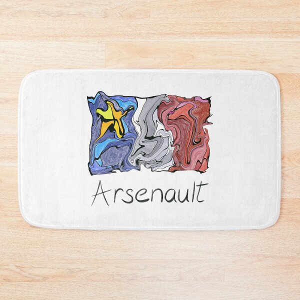 Item preview, Acadian Flag pastel liquid mosaic Arsenault  - Drapeau acadien mosaïque liquide pastel vitrail Arsenault  designed and sold by ColoursOfFrance.