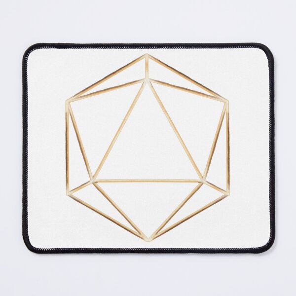 Item preview, DND D20 Dice - White designed and sold by Snow Noir.