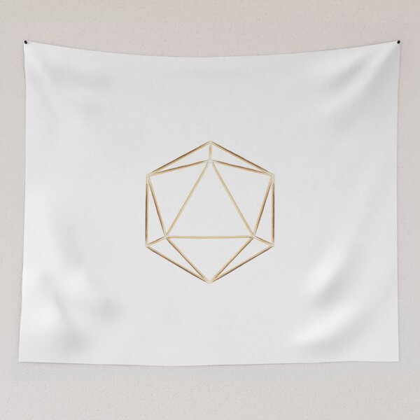 Item preview, DND D20 Dice - White designed and sold by Snow Noir.