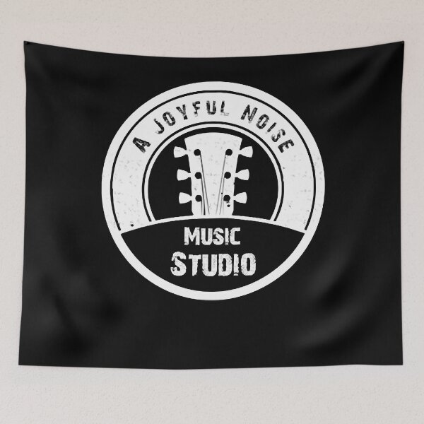 Aperçu de l'œuvre Un studio de musique Joyful Noise T-shirt manches longues créée et vendue par neavedvgur.