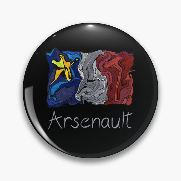 Item preview, Acadian Flag pastel liquid mosaic Arsenault  - Drapeau acadien mosaïque liquide pastel vitrail Arsenault  designed and sold by ColoursOfFrance.