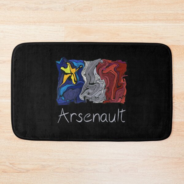 Item preview, Acadian Flag pastel liquid mosaic Arsenault  - Drapeau acadien mosaïque liquide pastel vitrail Arsenault  designed and sold by ColoursOfFrance.