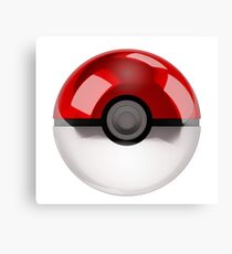 Pokeball - Pokemon Canvas Print