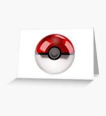 Pokeball - Pokemon Greeting Card