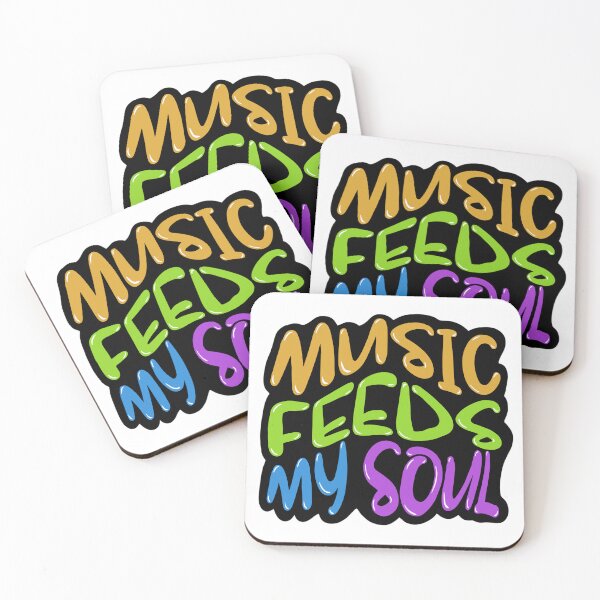 Item preview, Music Feeds My Soul For Music Lovers designed and sold by hanyj732.