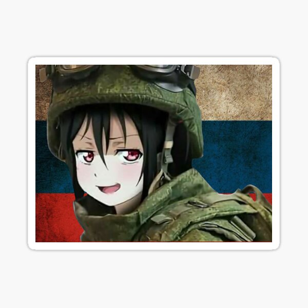Item preview, Ruso VDV bandera anime rusfor designed and sold by Maijjasa-.