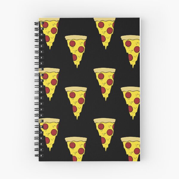 Item preview, All Over Dripping Pizza Print by The PizzaCat, Pizza Illustration, Cartoon Pizza, Hot Pizza designed and sold by pizzacatparty.