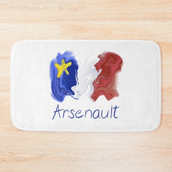 Item preview, Acadian Flag pastel liquid Arsenault  - Drapeau acadien liquide pastel Arsenault   designed and sold by ColoursOfFrance.