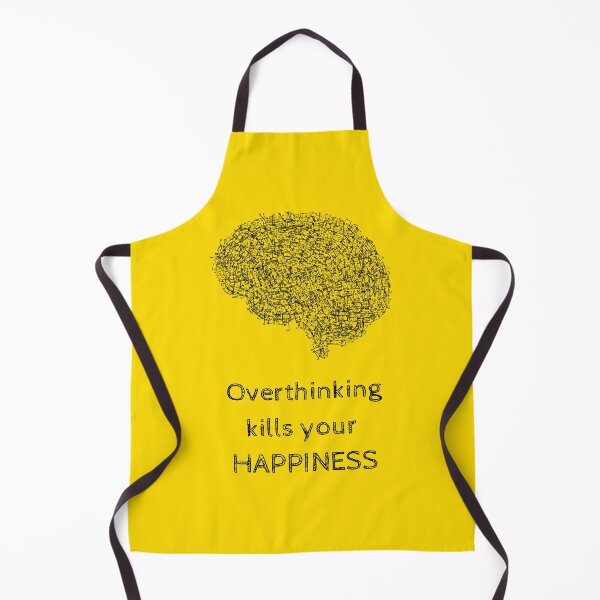 Item preview, Overthinking Kills Your Happiness_6 (white) designed and sold by mrGoodwin90.