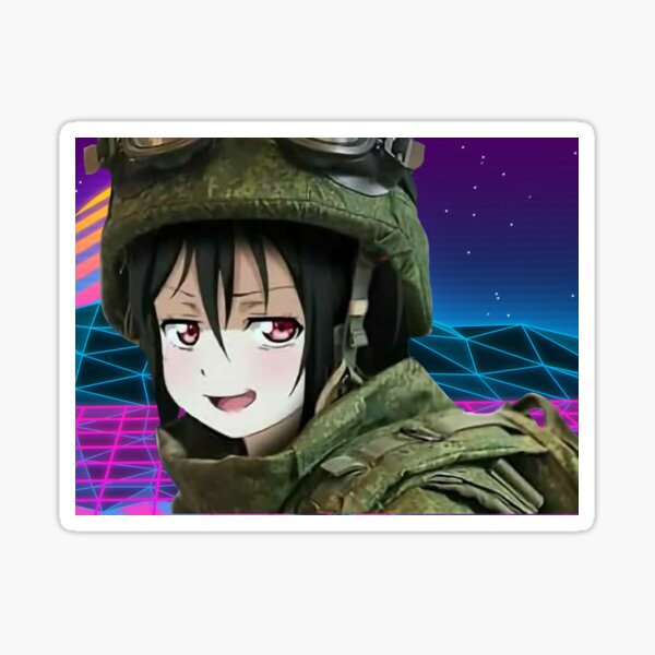 Item preview, Vaporwave VDV Rusfor chica anime designed and sold by Maijjasa-.