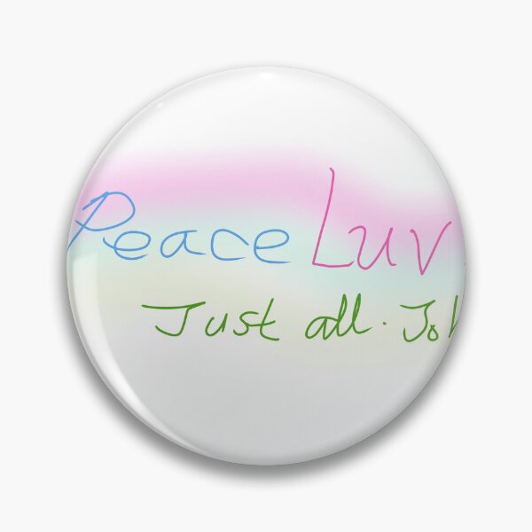 Item preview, Peace Luv lettering designed and sold by Johnallthings.