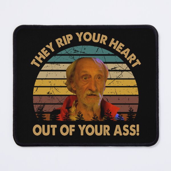 Item preview, They rip your heart out of your ass old man character designed and sold by MaBarbosa1317.