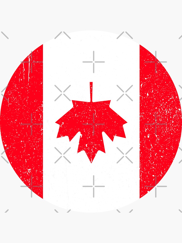 "Canada Flag Upside Down" Sticker for Sale by abdallahmekawy Redbubble