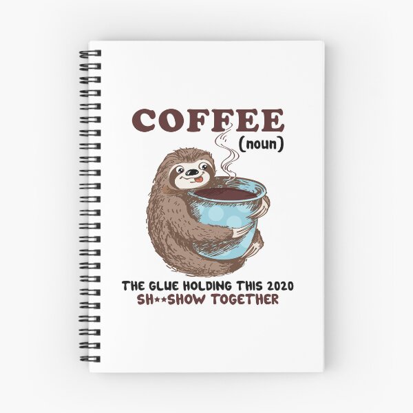Item preview, Sloth holding a cup of coffee designed and sold by tranhungtdu.