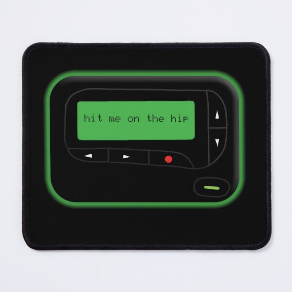 Item preview, hit me on the hip. pager.  designed and sold by Ms. Aitch.