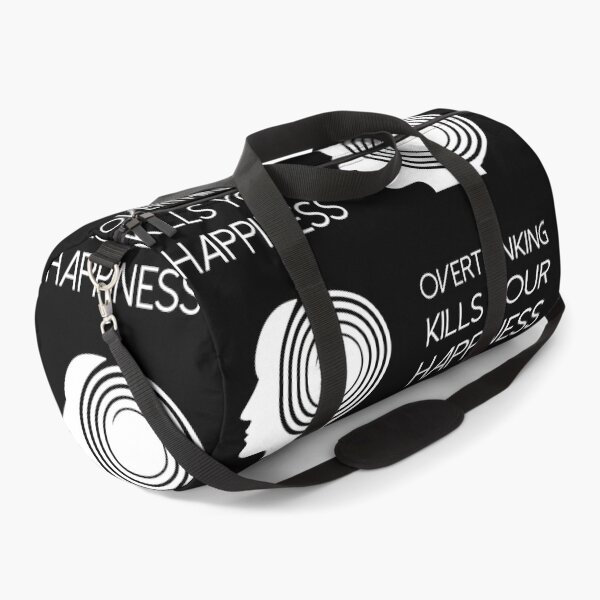 Item preview, Overthinking Kills Your Happiness_8 (black) designed and sold by mrGoodwin90.