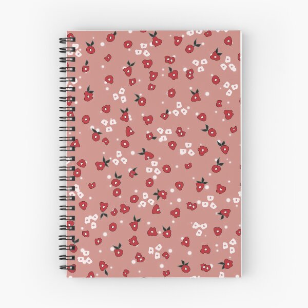 Item preview, Tiny little red flowers on strawberry  designed and sold by anzelas.