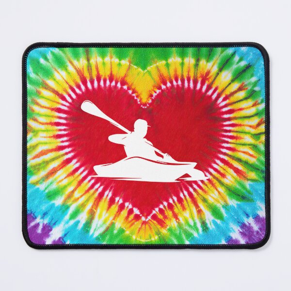 Item preview, Canoeing Tie Dye Heart Shape designed and sold by SweetPea49.