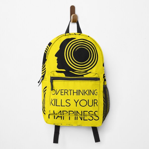 Item preview, Overthinking Kills Your Happiness_8 (white) designed and sold by mrGoodwin90.