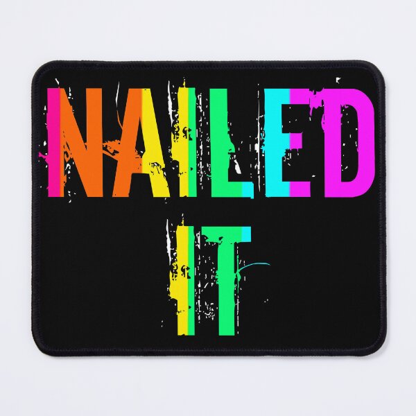 Item preview, NAILED IT- Neon Rainbow designed and sold by BOLDERSALONS.