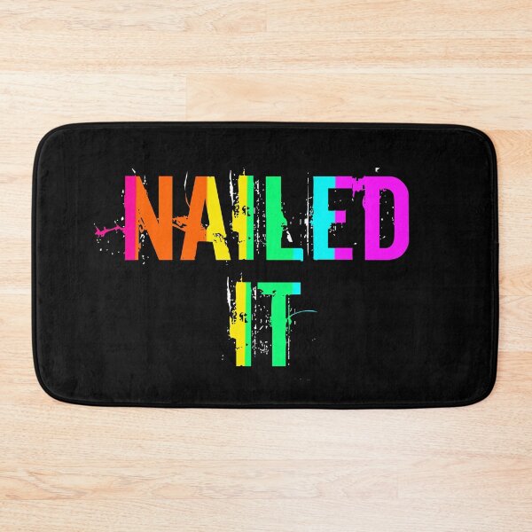 Item preview, NAILED IT- Neon Rainbow designed and sold by BOLDERSALONS.