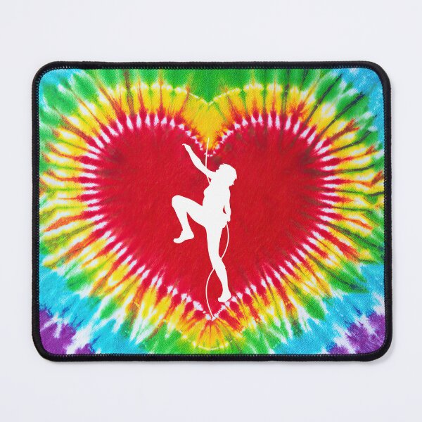 Item preview, Climbing Tie Dye Heart Shape designed and sold by SweetPea49.